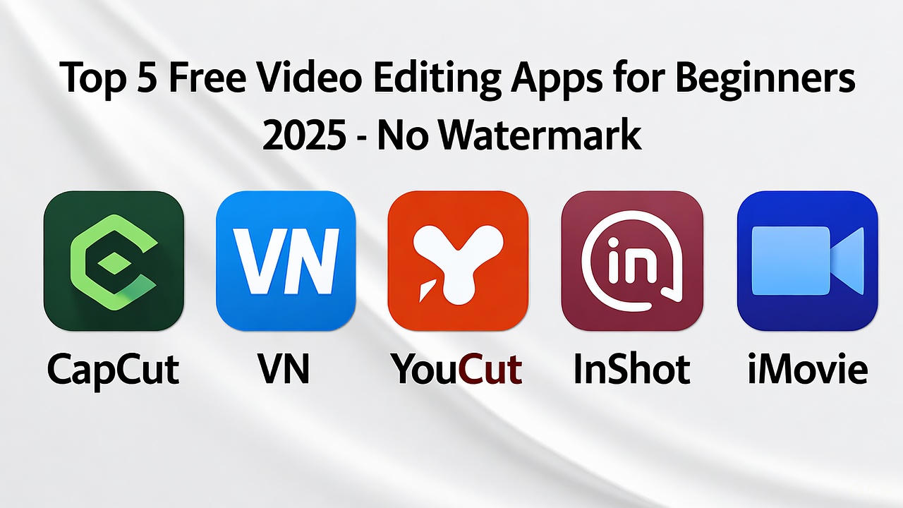 Top 5 Free Video Editors for Android & iPhone 2025 (No Watermark)