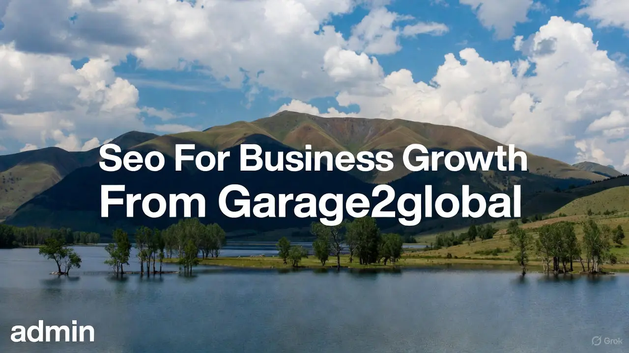 Seo For Business Growth From Garage2global: Scale Your Startup To Global Success